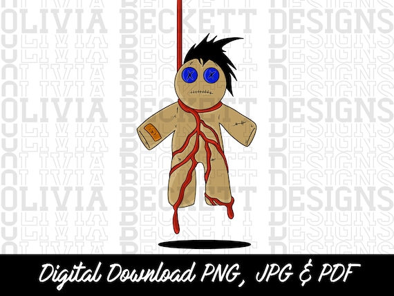 Hanging voodoo doll 2025