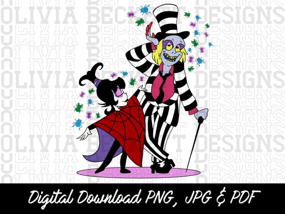 Beetlejuice and Lydia Hand Drawn Illustration 80s Kids - Etsy Beetlejuice and Lydia Hand Drawn Illustration 80s Kids - Etsy