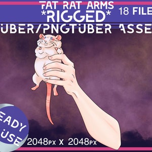 Vtuber hands holding things, Vtuber asset, Vtuber Accessory, Vtuber RAT, Vtuber funny meme, Vtuber arms, vtuber hands, Vtuber RIGGED asset