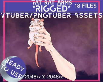 Vtuber hands holding things, Vtuber asset, Vtuber Accessory, Vtuber RAT, Vtuber funny meme, Vtuber arms, vtuber hands, Vtuber RIGGED asset