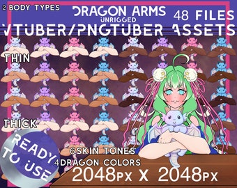 Vtuber plushie, Vtuber hands, Vtuber arms, Vtuber stuffed animal asset, Vtuber asset, Vtuber accessory, cute vtuber asset accessory
