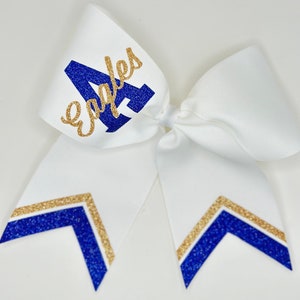 Letter/Mascot- Cheer Bow (Large)