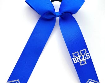 Lettering in Cheer- Cheer Bow (Collegiate Style)