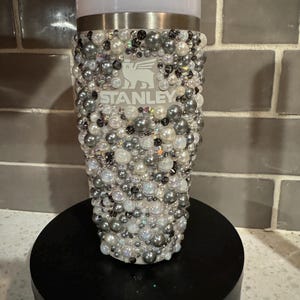 Stanley Quencher H2.0 Flowstate 14 oz bling tumbler/rhinestone Stanley/Sparkly tumbler
