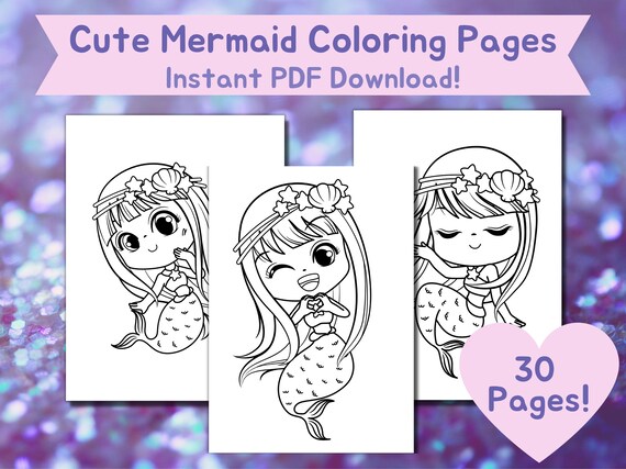 77 Collections Anime Mermaid Coloring Pages  Latest HD