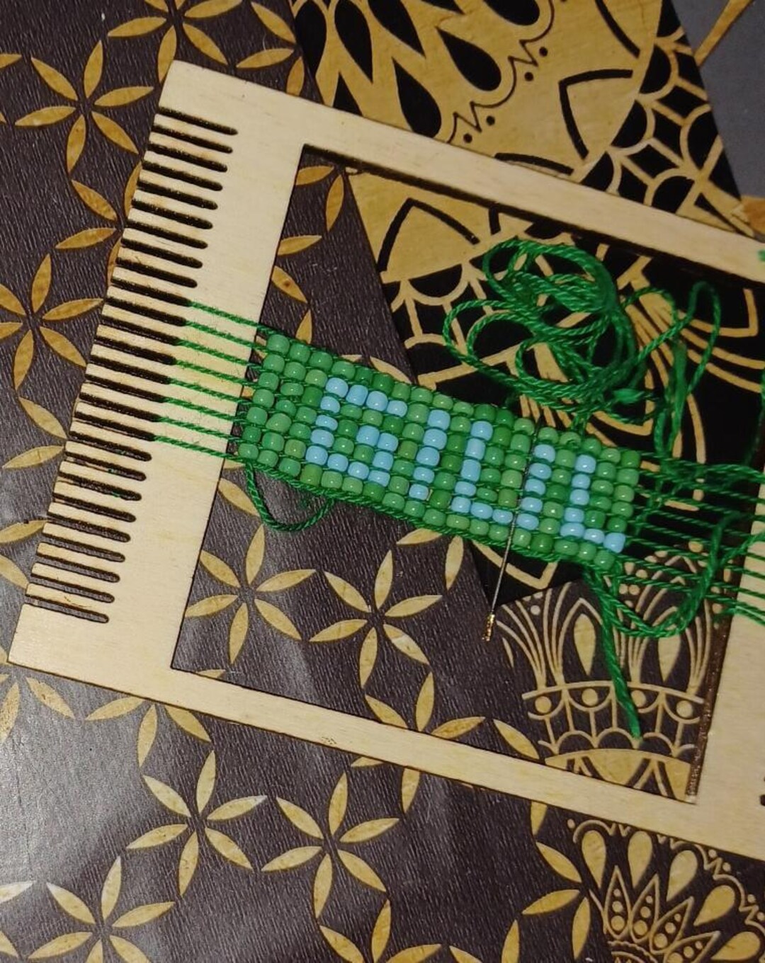 Frame 26 Threads(in One Piece)for Weaving Threads and Braiding Beads,2 ...