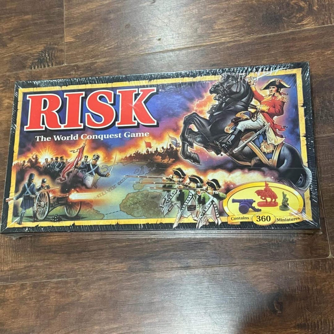 Vintage RISK Board Game • 1993 • Brand New • Sealed - Etsy