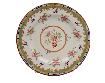 VTG Coalport Broadway England 7175 Lunch/Salad  7- 1/2&quot; Floral Plate