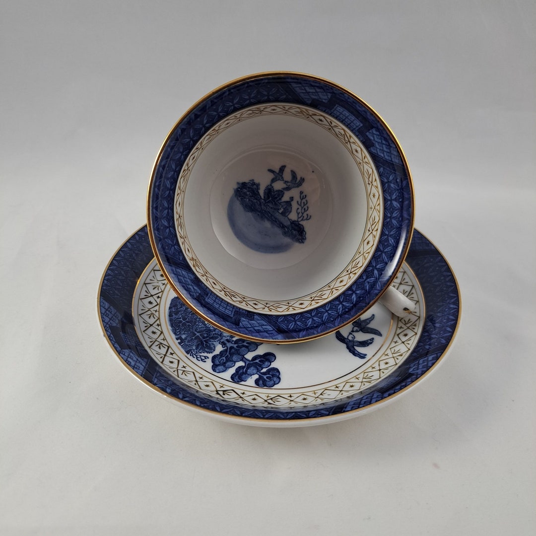Ironstone Ware Made in Occupied Japan Blue Willow Pattern Etsy