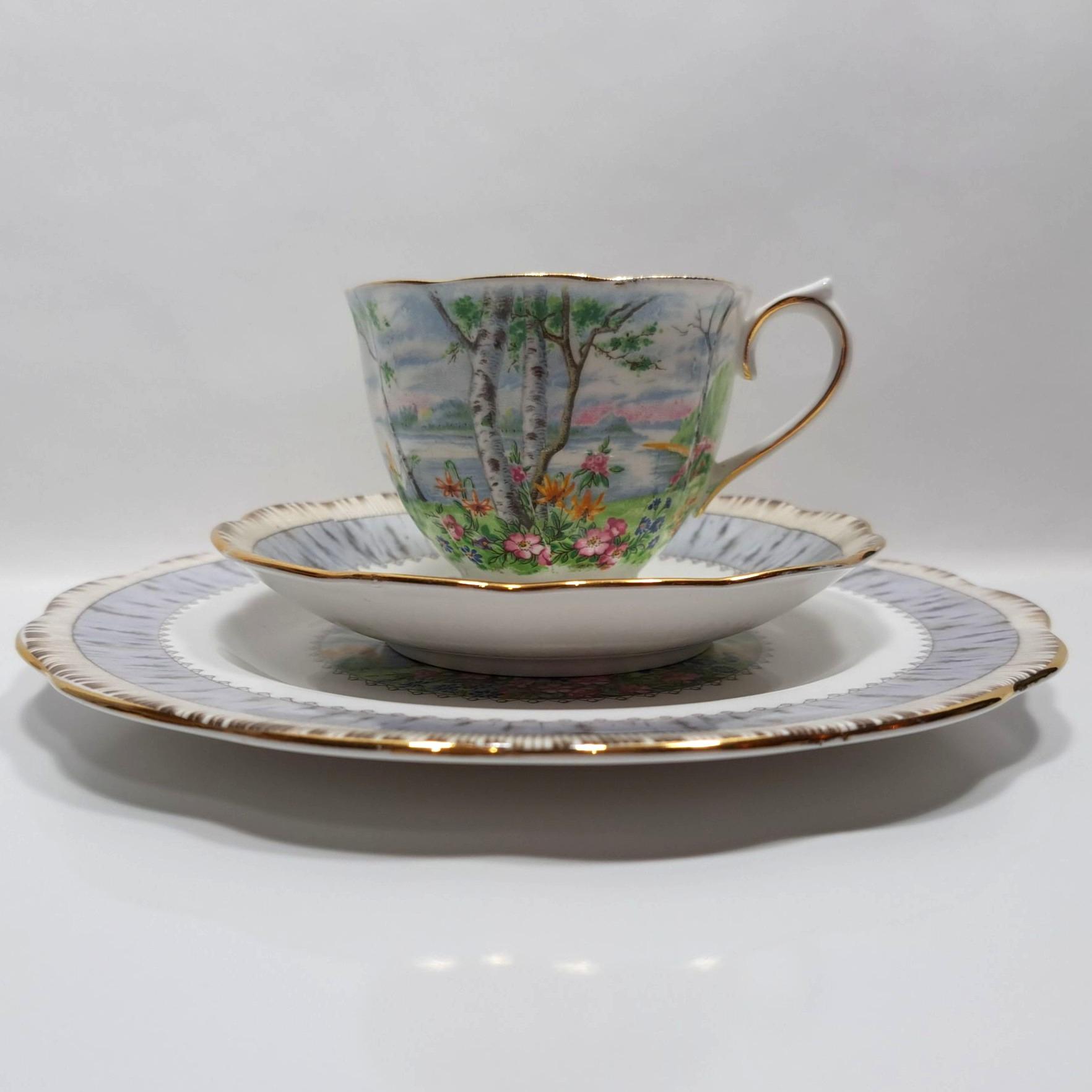 Royal Albert Silver Birch - Etsy