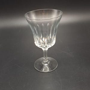 Vintage Glass Stemware Goblet