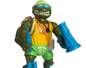 Head Droppin Leo Vintage 1991 Teenage Mutant Ninja Turtles