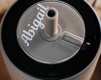 Personalized Brümate Era Tumbler Name Plate | Acrylic Lid Tag