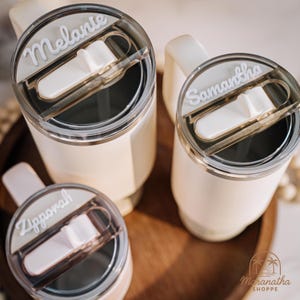 Personalized Stanley Tumbler Name Plate - Acrylic Cup Tag image 7