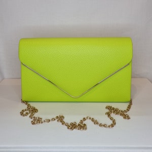 Neon yellow purse hotsell