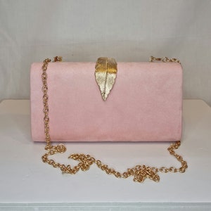 Baby Pink Ruched Satin Tassel Embellished Evening Clutch Bag Etsy Canada
