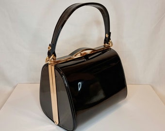 Debenhams patent handbags sale