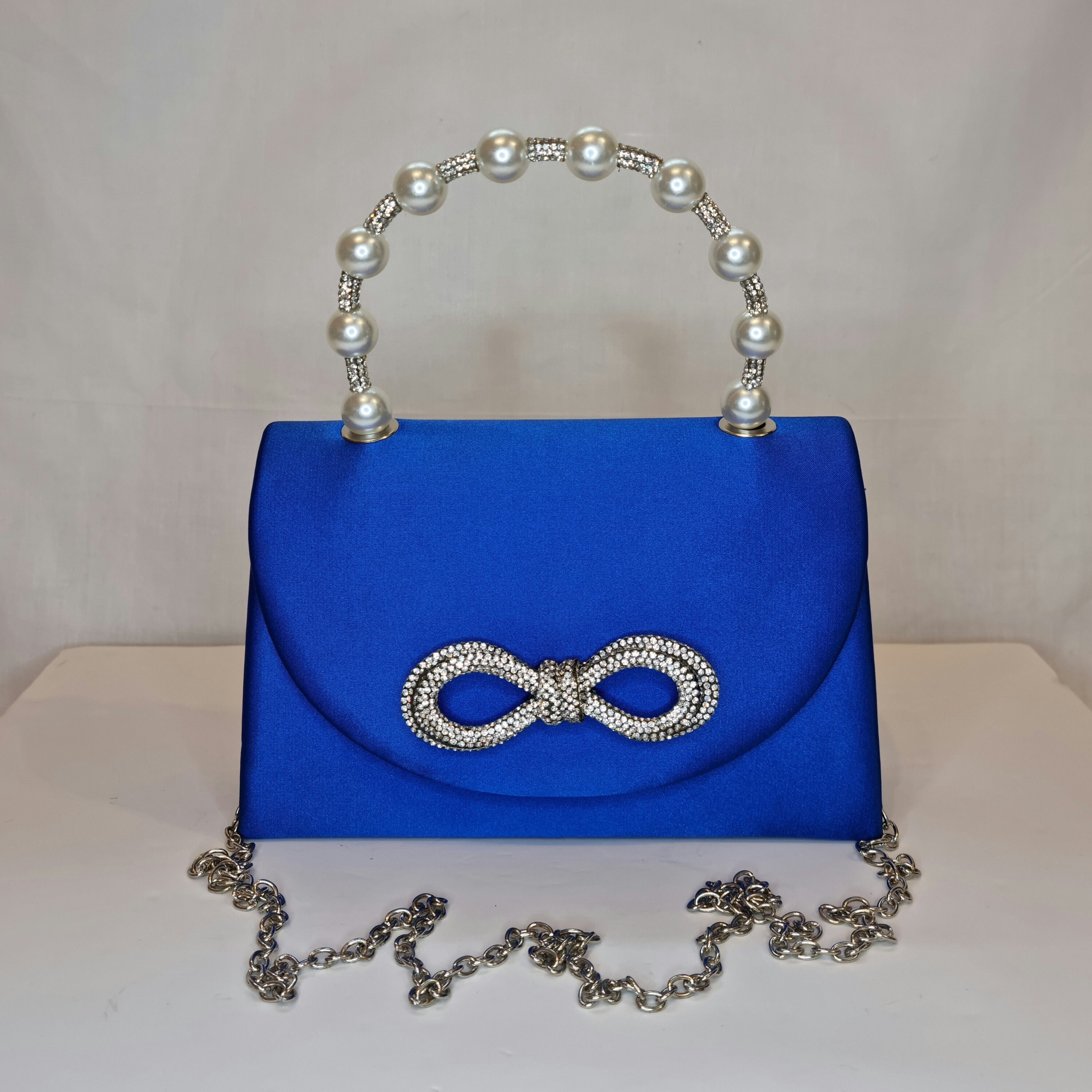 Sequin Royal Blue Evening Bags Luxury Purses Clutch For Women Wedding Party  Top Handle Handbag Ladies