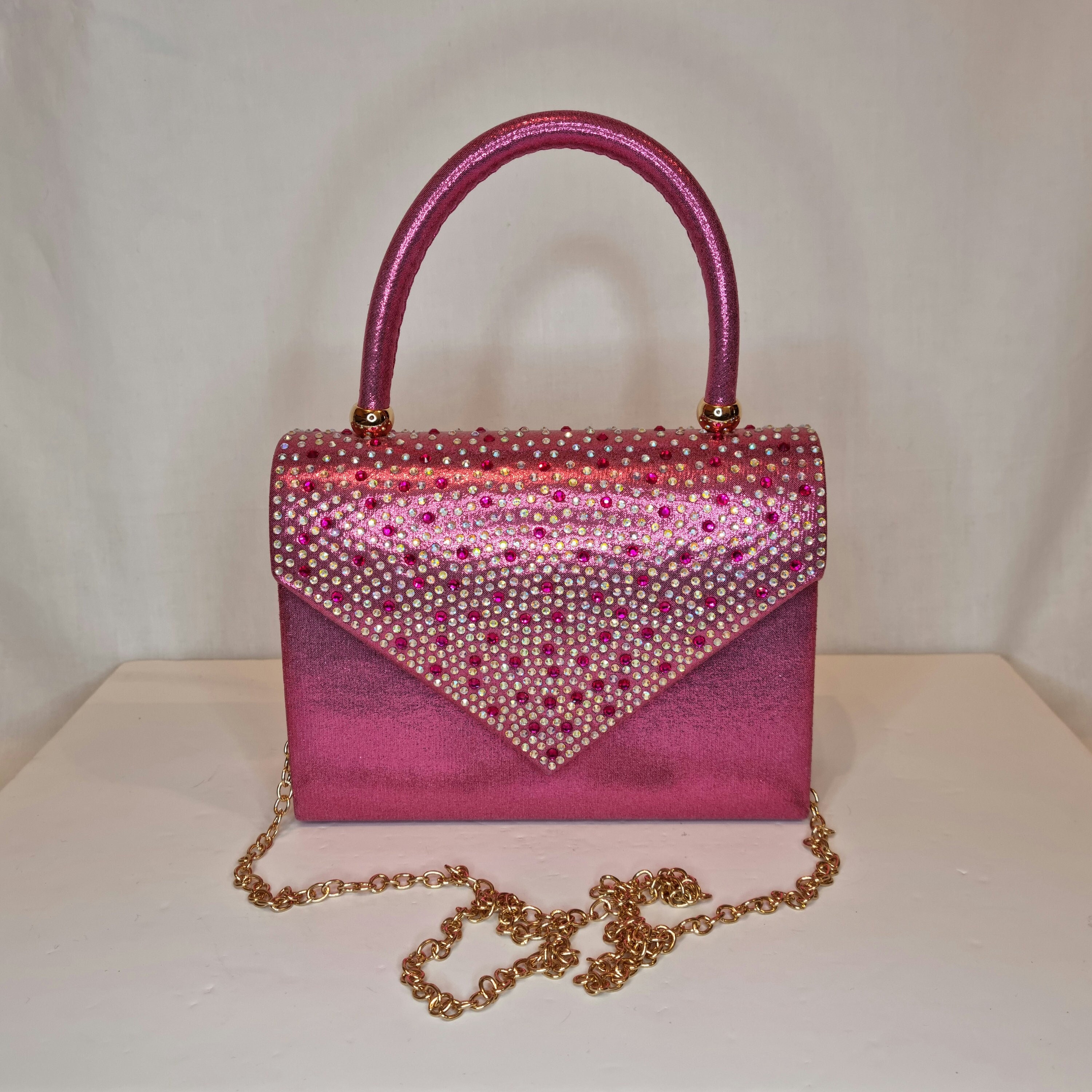 Pink evening bags clutches top
