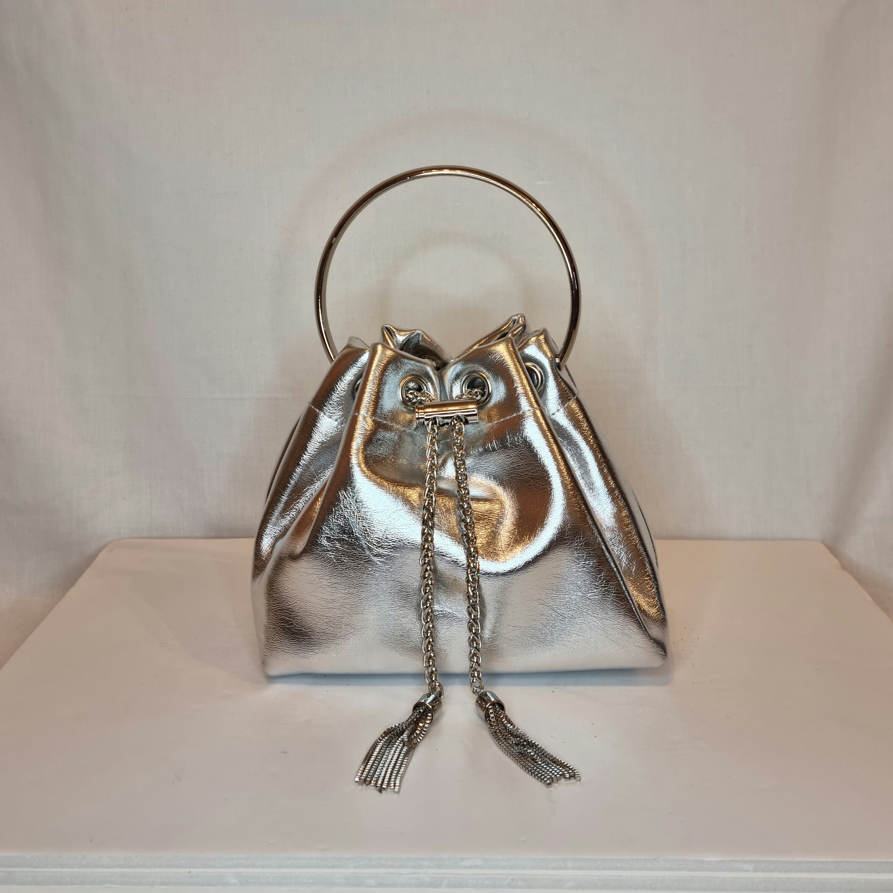 Glitter bucket bag deals