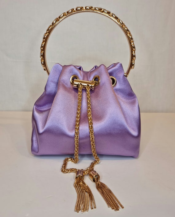 Bolso lila mango sale