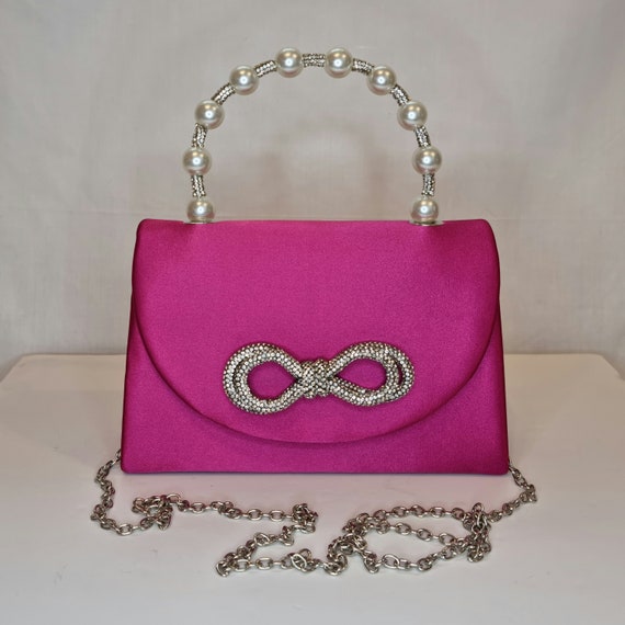 Fuschia evening best sale bags