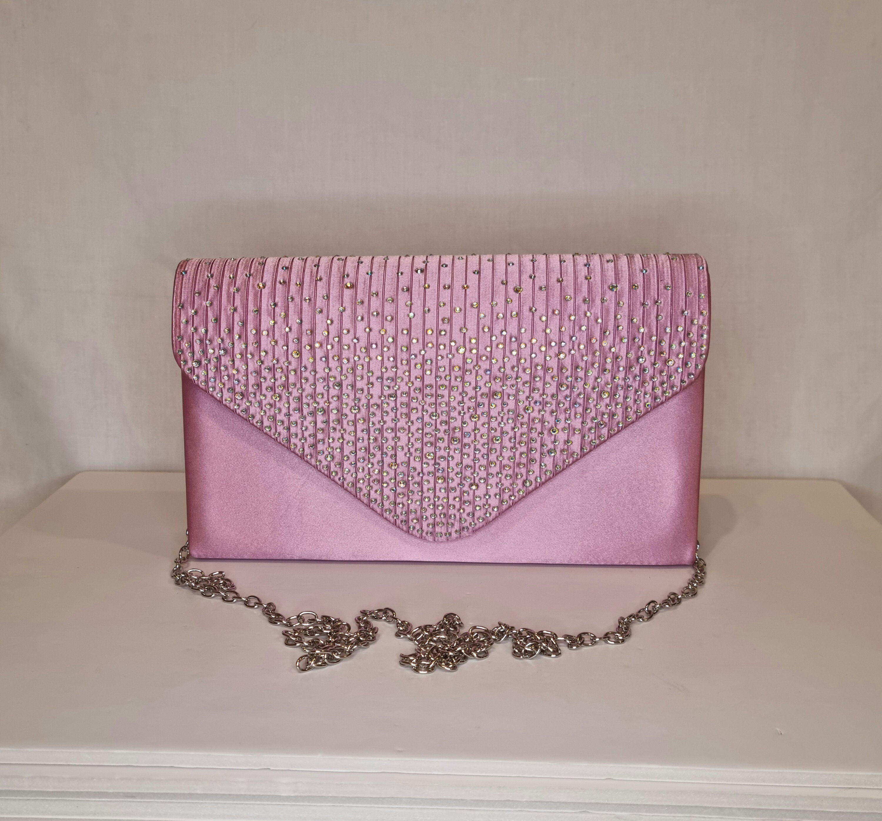 Blush clutch handbag hotsell