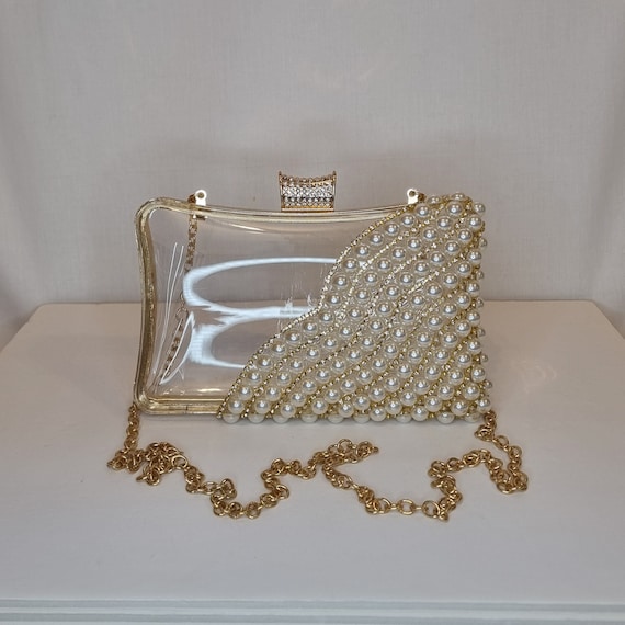 Transparent box clutch hotsell