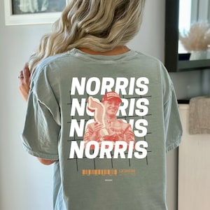 Lando Norris T-Shirt | Formula One Graphic Tee | Lando Norris Gift | F1 Gift | Racing Inspired Shirt | Aesthetic Racing Clothing