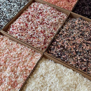 Confete de flores secas para casamento (1 litro) | Confete biodegradável | Cesta para daminha | Confete para jogar | Confete de flores | Decoração de casamento
