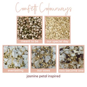 1 Litre Dried Flower Wedding Confetti | Biodegradable Confetti | Flower Girl Basket | Confetti Toss | Flower Confetti | Wedding Decor image 5