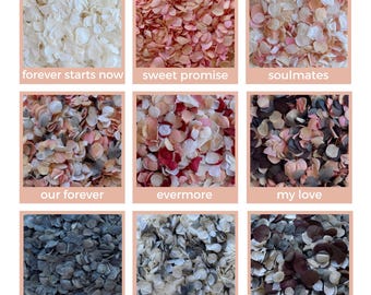 Wedding Flower Confetti | Biodegradable Flower Confetti | Flower Girl Basket | Biodegradable Hydrangea Confetti | 100% Natural Real Petals