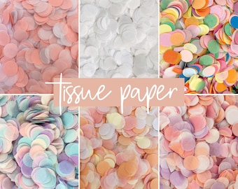 1 Litre Biodegradable Wedding Confetti | Tissue Paper Confetti | Events Confetti | Eco Friendly | Wedding Confetti Bulk | Baby Shower