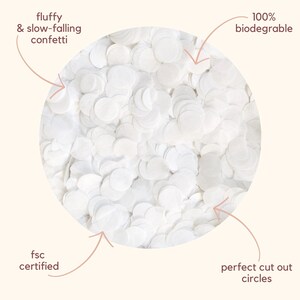 1 Litre Biodegradable Wedding Confetti | Tissue Paper Confetti | Events Confetti | Eco Friendly | Wedding Confetti Bulk | Baby Shower image 4
