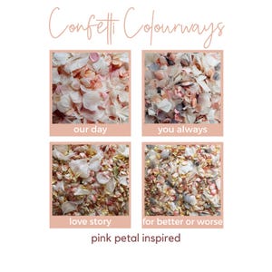 1 Litre Dried Flower Wedding Confetti | Biodegradable Confetti | Flower Girl Basket | Confetti Toss | Flower Confetti | Wedding Decor image 8