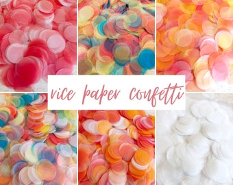 Biodegradable Wedding Confetti | Rice Paper Confetti | Water Soluble |Events Confetti | Eco Friendly | Wedding Confetti Bulk | Baby Shower