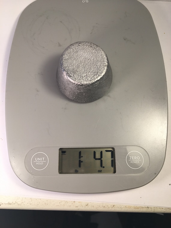10+lbs Cleaned Soft Lead Ingots for all your lead needs! FREE Fedex  SHIPPING!