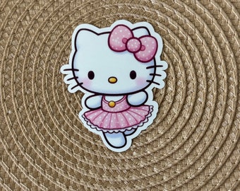 Belerina kitty, sticker