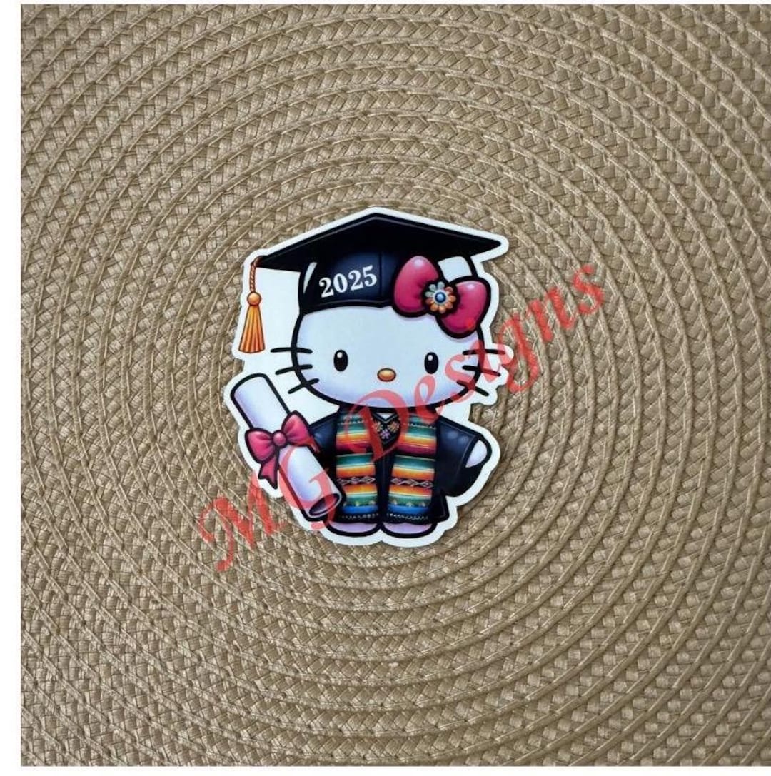 レノックス猫  ( 卒業 ) Graduation Day Kitty Mexican Graduation Kitty 2025 - Etsy