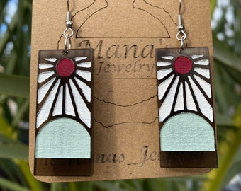 Anime Earrings | Hanafuda Earrings
