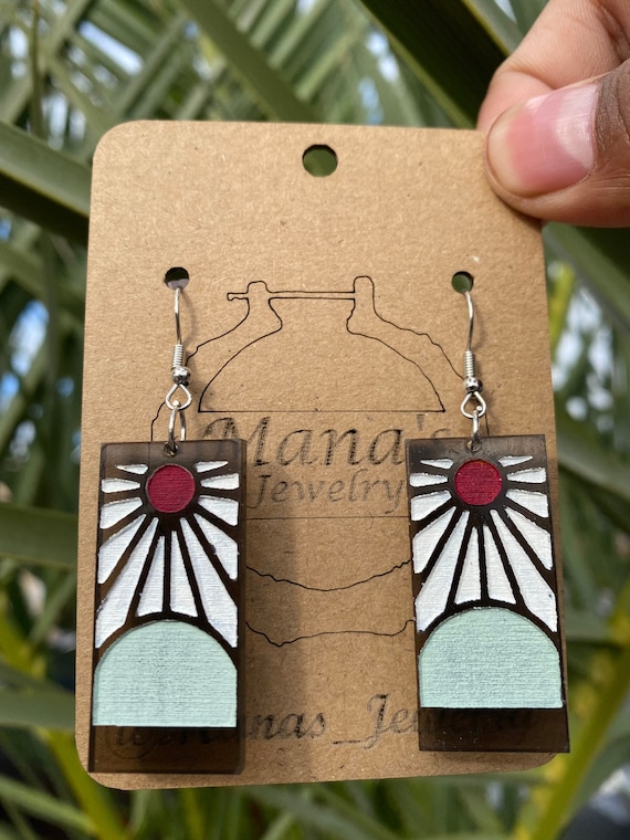 Hanafuda earrings etsy deals