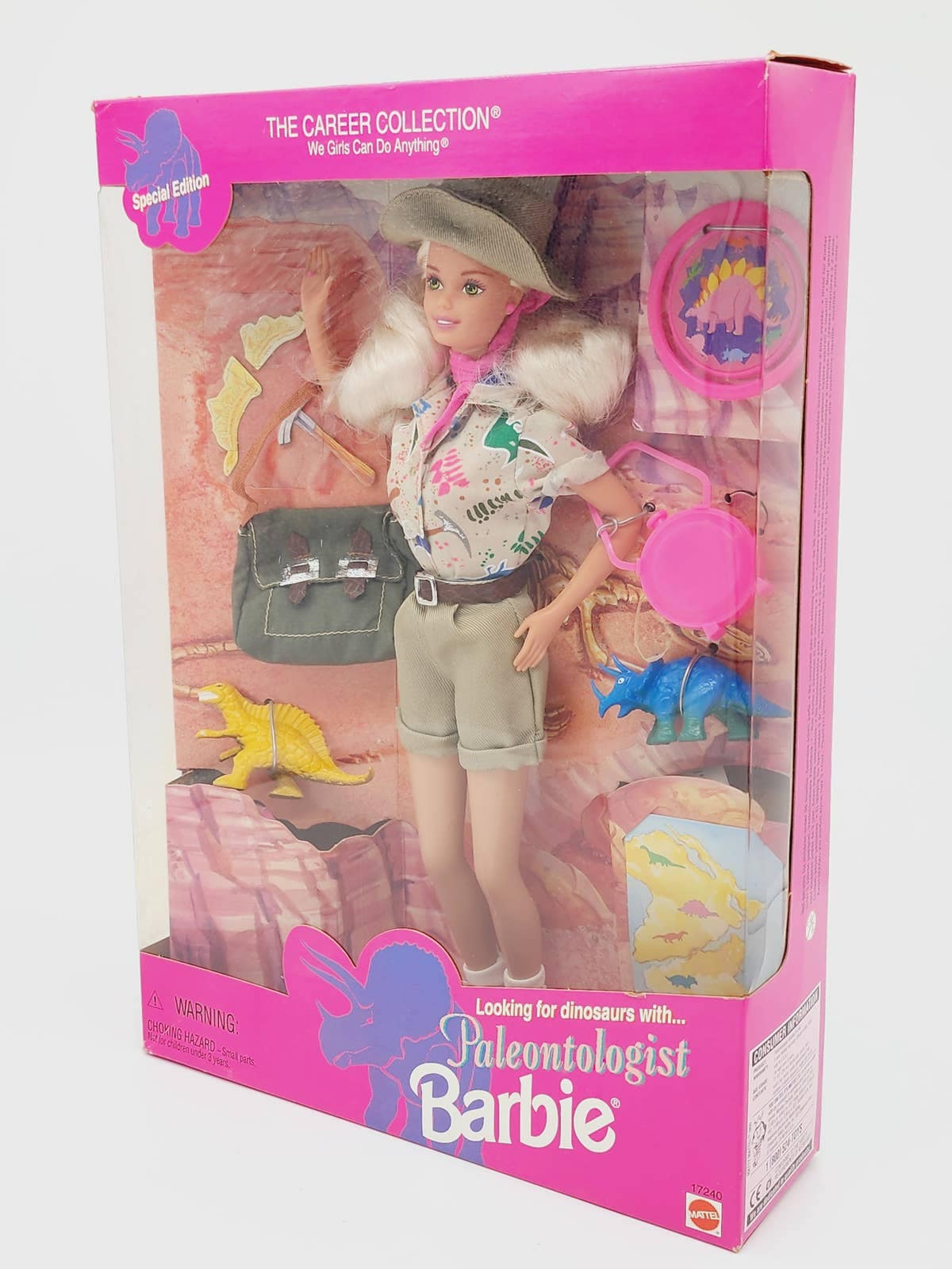 NIB 1996 Paleontologist Barbie Special the Career Etsy