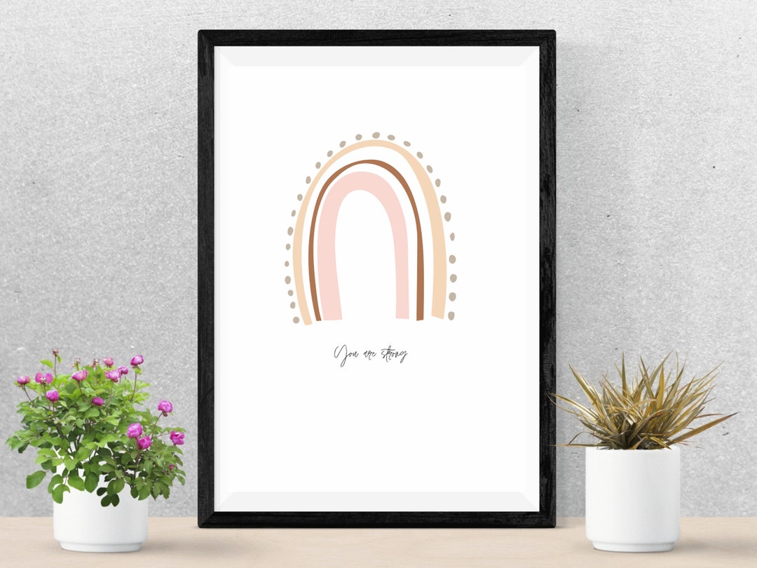 Nursery Rainbow Printables - Etsy