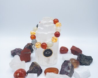 Menopause Crystal Bracelet, Affirmation Bracelet, Energy Healing Bracelet, Anxiety Relief Bracelet, Best Friends Bracelet