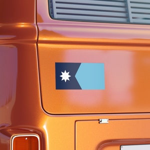 New Minnestoa State Flag Bumper Stickers
