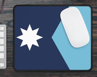New Minnesota State Flag Mouse Pad, Gaming Mouse Pad, Flag of Minnesota
