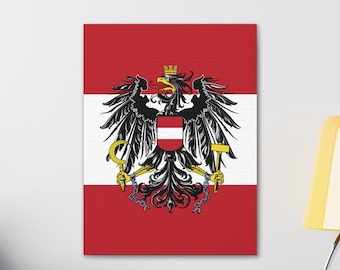 Sportfanshop24 Bandiera SÜDTIROL con stemma, bandiera dello Stato/bandiera dello Stato, 150 x 90 cm, bianco, rosso, giallo, per interni ed esterni, ottima qualità