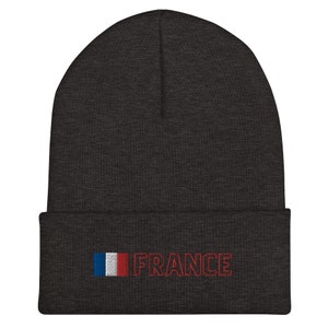 Dad Hat Embroidered With French Flag