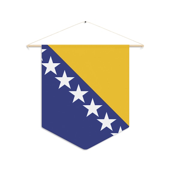 Fanion / Pennant Vintage Brotnjo Citluk - Bosnie - Petit Format - Collection