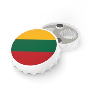 Lithuania Flag Bottle Opener, Lithuanian Flag Decor